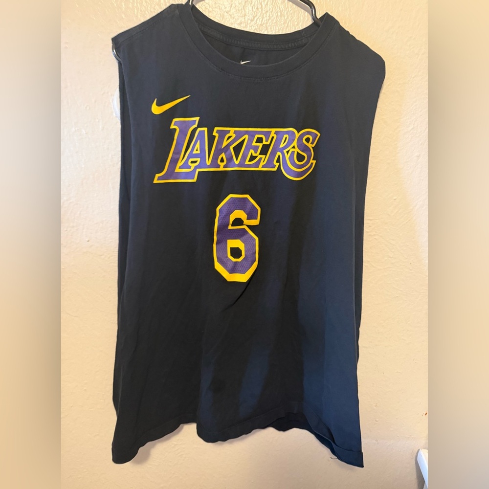 LA Lakers LeBron James Nike Tank
